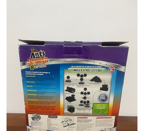 Juego Mesa Ants Exploratorio De Hormiga Sin Uso 8 Capsulas (Usado)