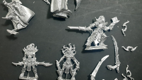 Warhammer Lote Miniaturas Elfos Oscuros Varios