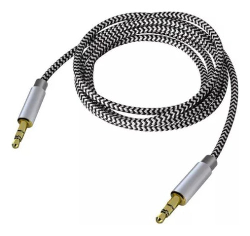 Dos Conectores Auxiliares Estéreo De 3.5 Mm Macho A Macho