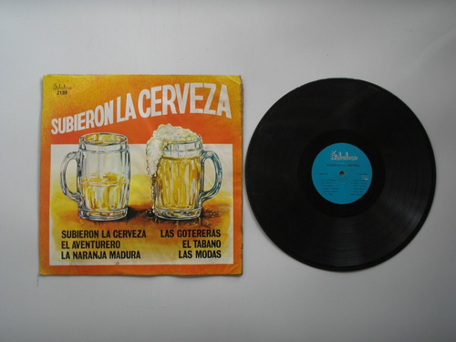 Lp Vinilo Subieron La Cerveza Lo Mejor De  Musica Parrandera