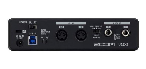Conversor De Áudio Zoom Uac-2 Usb 3.0