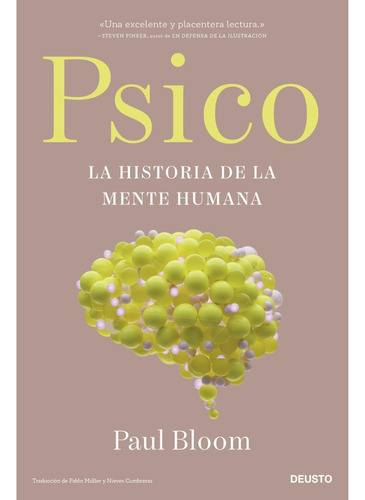 Psico, Libro, Paul Bloom, Editorial Deusto