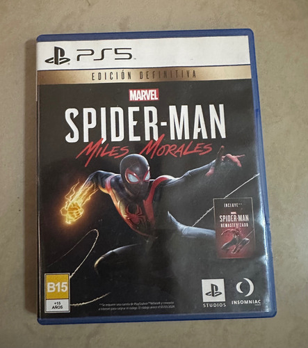 Spiderman Miles Morales (Usado)