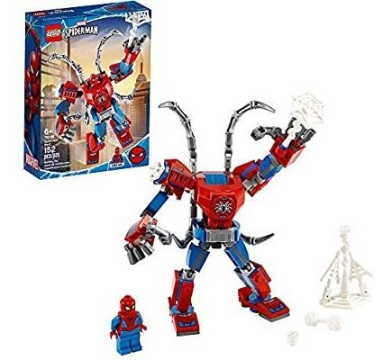Lego Spiderman 76146 Marvel Mech 152 Piezas Envío Gratis