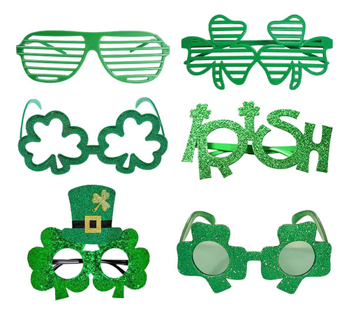 6 Paquetes De Regalos De Fiesta De Gafas Del Día De San