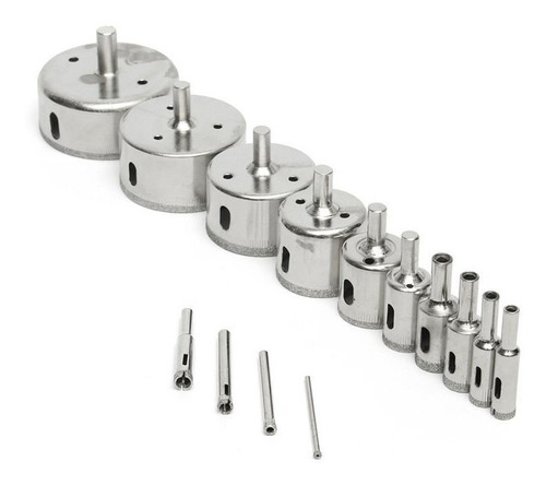 Imagen 3 de 6 de Mecha Diamantada 50mm Vidrio Cerámica Mármol Porcelanato