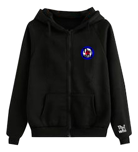 Campera The Who Algodon Frisado Unisex