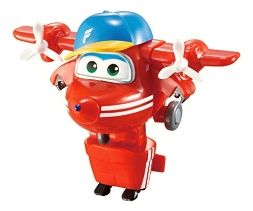 Super Wings, Transform A Bots, Flip, Mini Figura