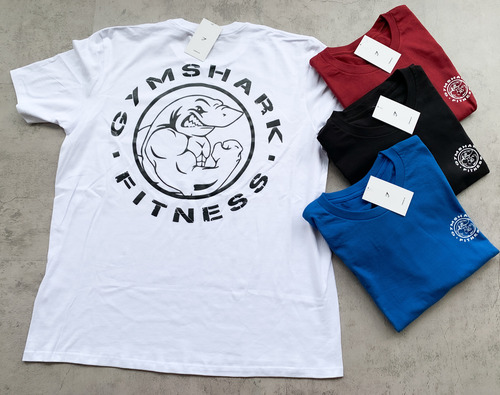 Playera Gymshar Hombre Gym Deportiva Playera Shark Lifting