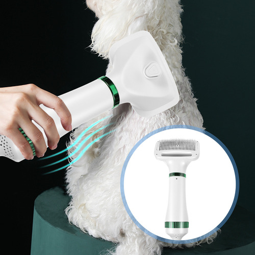 Peine Para Mascotas Con Secador De Pelo, 2 Pulgadas