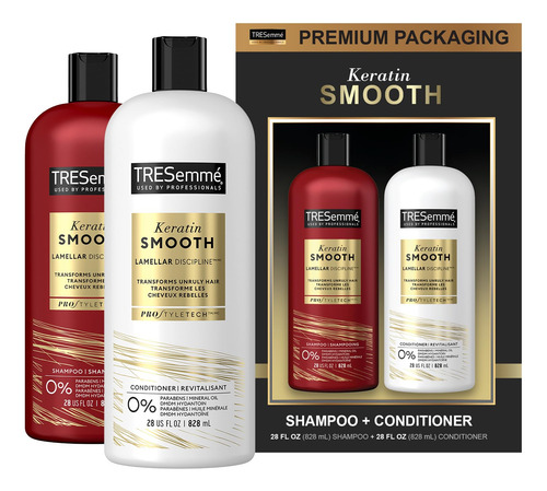 Set De Tratamiento Capilar Tresemmé Keratin Smooth Anti-friz