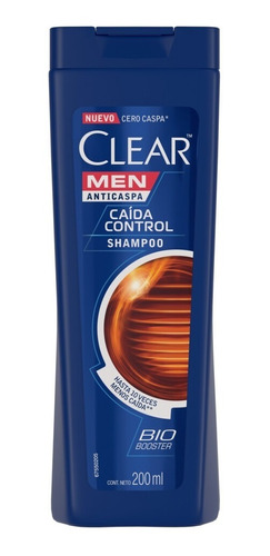 Clear Men Shampoo Anti Caspa Control Caida 200 Ml 
