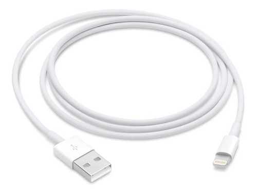 Imagen 3 de 4 de Cable Usb Cargador iPhone 1 Metro