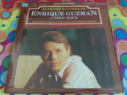 Enrique Guzman Y Teen Tops Lp 30 Éxitos Del Rock R