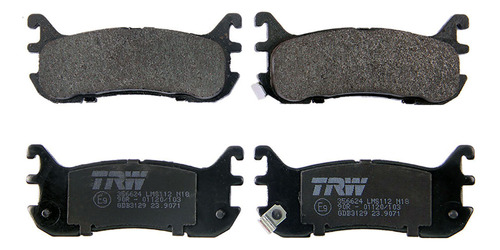 Balatas Traseras Ford Escort 2000-2003 Trw