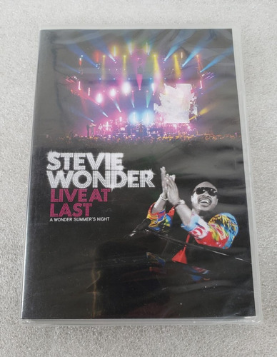 Dvd Stevie Woder - Live At Last
