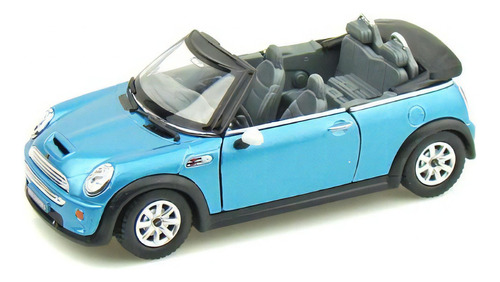 Kinsmart Mini Cooper S Convertible 1/28 Azul