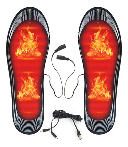 Insertos De Calçados De Aquecimento Usb Palmilha Aquecida Co