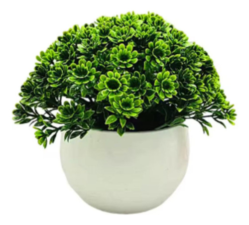 Vasinho Bonsai Com Planta Artificial Decora Presente