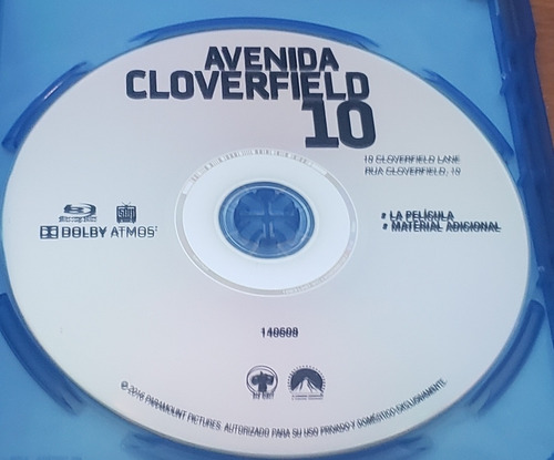 Avenida Cloverfield Lane - Bluray - 10 Cloverfield Lane (Usado)