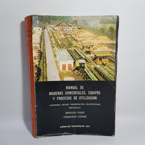 Antiguo Manual De Maderas Comerciales Y Utilizac Mag 57215