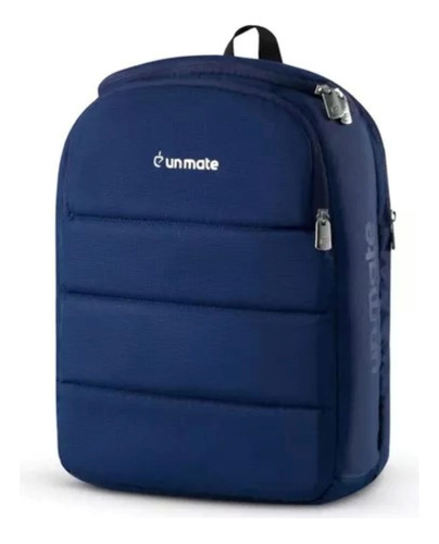 Mochila Para Mate Porta Notebook Un Mate Azul