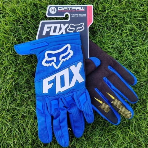 Guantes Fox Racing Dirtpaw Moto Azul Xl