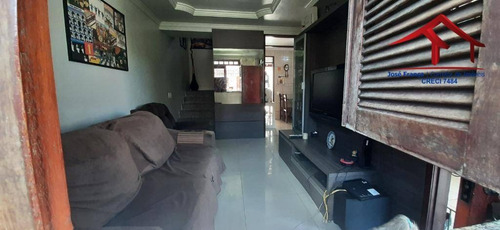 Casa Com 3 Dormitórios À Venda, 91 M² Por R$ 350.000,00 - Maraponga - Fortaleza/ce - Ca0101