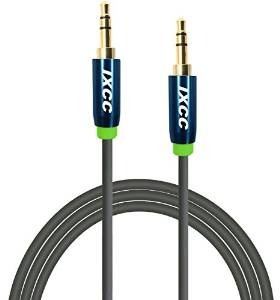 Ixcc 6ft Extra Larga Macho A Macho De 3,5 Mm Universal Aux A