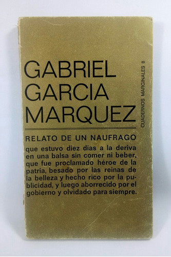 Relato De Un Nâufrago Gabriel García Márquez