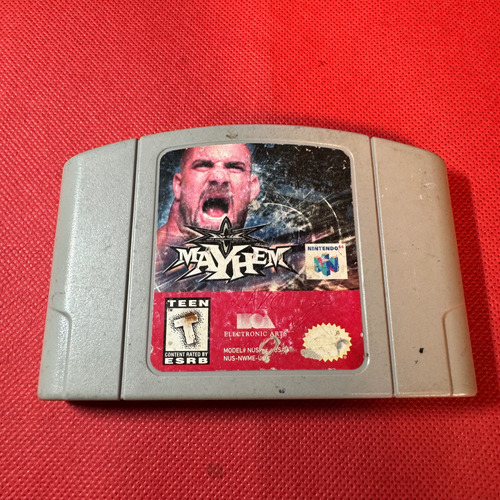 Mayhem Nintendo 64 N64 Original. B
