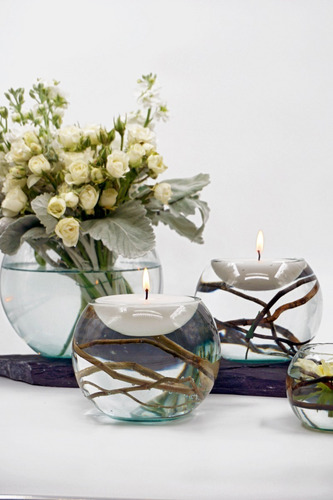 10 Velas Flotantes Para Eventos Aluzza