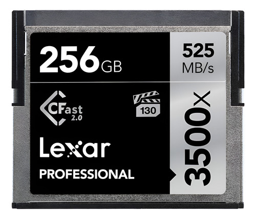 Memoria Cfast 2.0 / 256gbs / 525mbs 4k