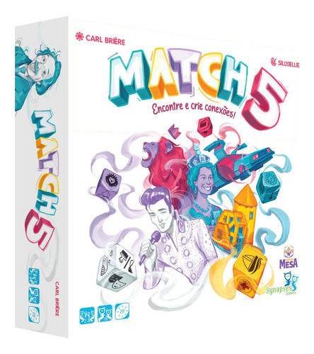 Match 5 | Juego de mesa - Editora Vem Pra Mesa