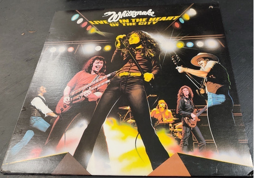 Whitesnake Live In The Heart Of The City Lp Usa 1ra Ed Purpl