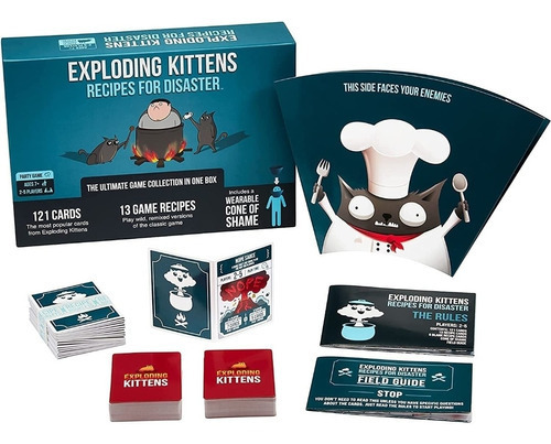 Exploding Kittens The Ultimate Game Collection In One Box
