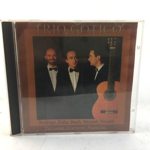 Trio Gotico Rodrigo, Falla, Bach, Mozart, Piazzolla Guitarra