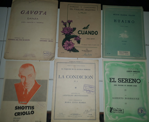 Partituras Danzas Leer Descripcion! (Usado)