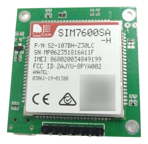 Modulo Sim7600sa-h Gsm 4g Gps Lte 