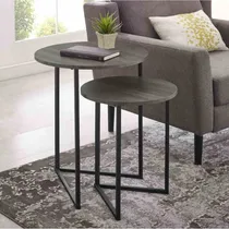 Comprar Mesas Auxiliares Luceré Ventitas Home Carbón
