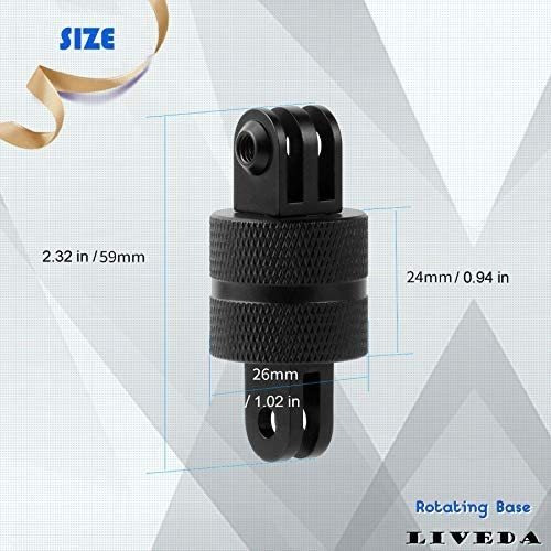 Adaptador De Montaje De Trípode Gopro Con Rotación De 360 ??