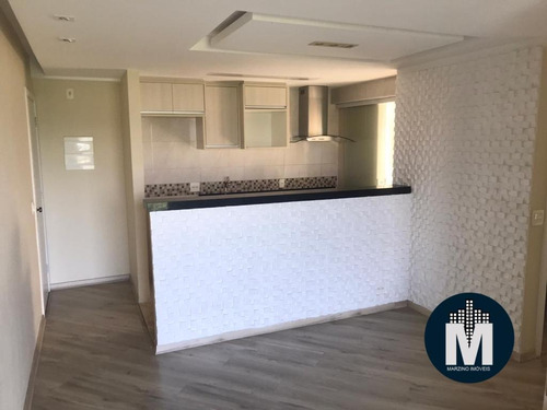 Imagem 9 de 15 de Apartamento À Venda Com 3 Quartos, Jardim Monte Santo, 1 Vaga, 60m² - Cmi155