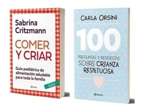 Pack Comer Y Criar + 100 Preguntas - S Critzmann / C Orsini