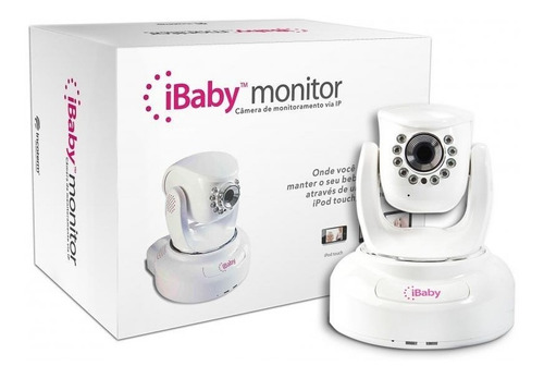 Babá Eletrônica Ibaby Com Visão Noturna Giro 360 Incoterm