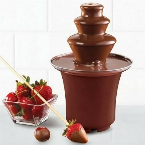 Fonte Cascata De Chocolate Fondue Chocofest Maquina Elétrica