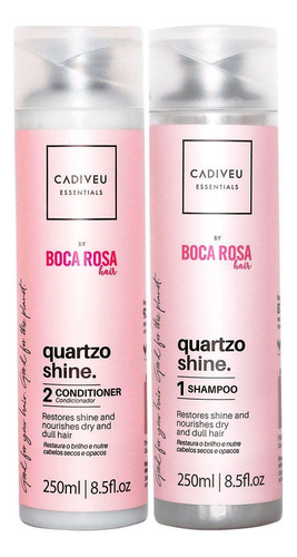 Kit Shampoo + Condicionador Cadiveu Essentials Quartzo Shine