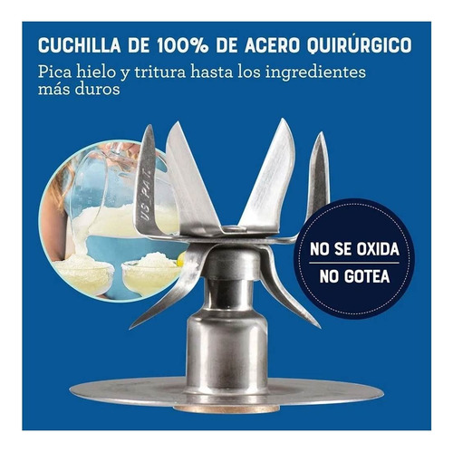 Licuadora V. Vidrio 3 Vel + 3 Programas Oster Blstpeg-brt