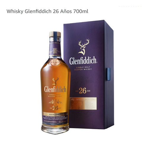 Whisky Glenfiddich 26 Años