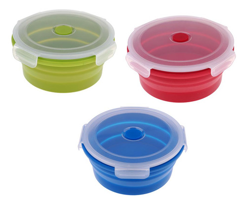 Cuenco De Camping Con Tapa Rojo 1200ml