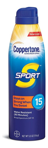 Pack De 6 Coppertone Sport Continua De Spray Protector